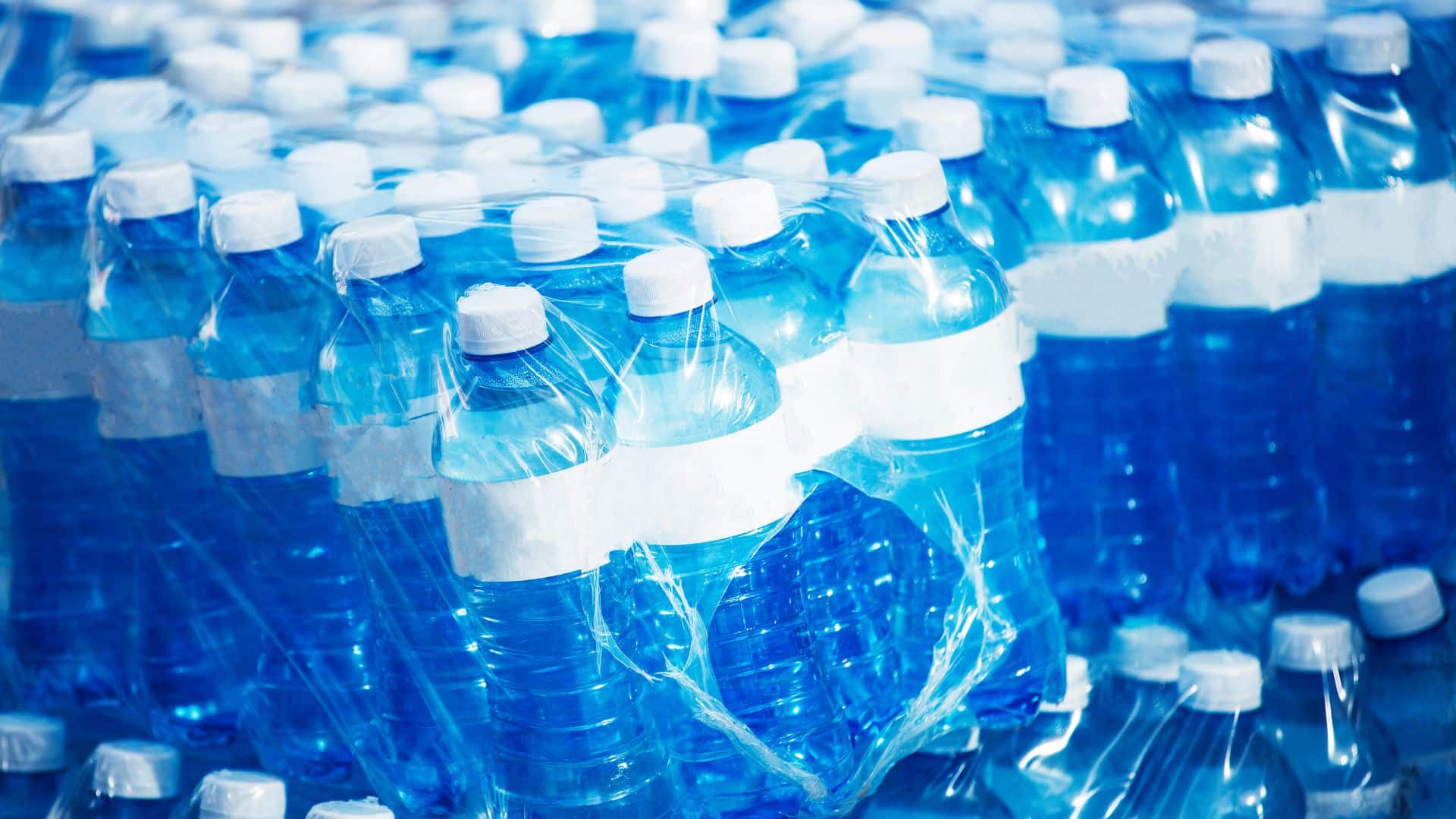 bottled water for events